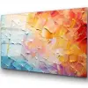  Re-Bloom dekoratív kép, edzett üveg, több színű, 70 x 100 cm