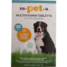 Re-pet-a multivitamin tabletta kutyáknak 50 db jutalomfalat kutyáknak
