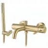 Rea Fürdőkád csaptelep Rea Lungo Diamond Brush Gold