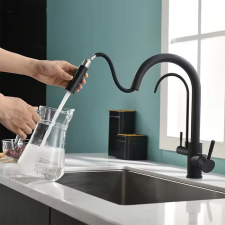 Rea Konyhai csaptelep Rea Eco Fresh black mat csaptelep