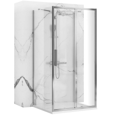  REA Rapid Slide Zuhanykabin - Csúszóajtós - Króm - 1290-1510x1950 mm kád, zuhanykabin