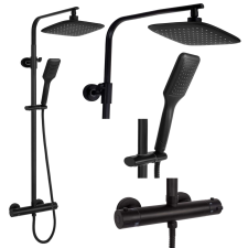 Rea zuhanyszett REA Tom black csaptelep