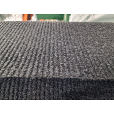 Real CAR bordás autó filc, fekete, 200cm lakástextília