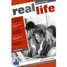 Real Life Global Pre-Intermediate Workbook & Multi-ROM Pack – Patricia Reilly idegen nyelvű könyv