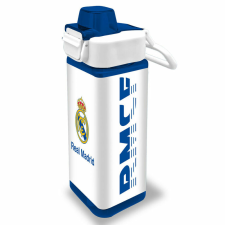 Real Madrid négyzet alakú palack kulacs, kulacstartó