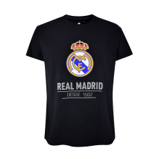 Real Madrid szurkolók kedvenc fekete pólója - XL