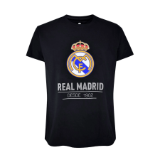 Real Madrid szurkolók kedvenc gyerek fekete pólója - 10 éves férfi póló
