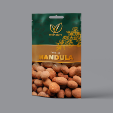  Real Nature tejcsokoládés-fahéjas mandula 75 g csokoládé és édesség