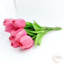  Real touch tulipán - pink dekorációs kellék