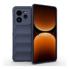 Realme GT7 Pro, Szilikon tok, közepesen ütésálló, 3D minta, sötétkék tok és táska