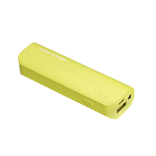 RealPower PB2600 Power bank 2600mAh Lime zöld power bank