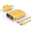 RealPower Powerbank PB-10000 Set       gelb        10.000mAh (390659)