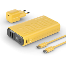 RealPower Powerbank PB-20000 Set       gelb        20.000mAh (390655) power bank