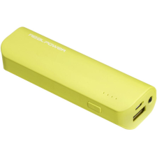 RealPower Powerbank PB-2600         limettengrün    2.600mAh (162363) power bank