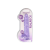 REALROCK - áttetsző élethű dildó - lila (22cm)