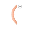REALROCK Double Dong 14 - dupla dildó (36cm) - natúr