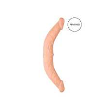 REALROCK Double Dong 14 - dupla dildó (36cm) - natúr műpénisz, dildó
