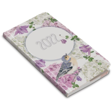  Realsystem 2022-es Flexi 5811-83 hortenzia álló zsebnaptár naptár, kalendárium