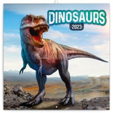 REALSYSTEM 2023-as Dinosaurs 6097 falinaptár (6097-DI) naptár, kalendárium