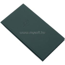 REALSYSTEM 2025 Standard 5811-08 álló zöld zsebnaptár (5811-08) naptár, kalendárium