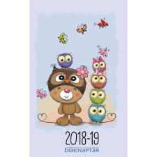 REALSYSTEM Diák zsebkönyv - mackó naptár, kalendárium