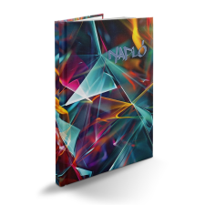 REALSYSTEM Határidőnapló fehér lapokkal Picture B/5, napló fehér lapokkal absztrak Realsystem 2026. határidőnapló