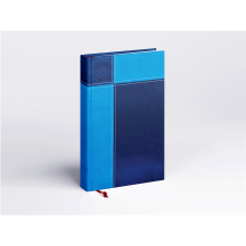 REALSYSTEM Határidőnapló Prémium M B/5, heti krémszínű lapokkal kék Realsystem 2026. határidőnapló