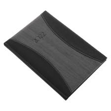 REALSYSTEM Prémium A, B5 heti beosztású határidőnapló, Szürke határidőnapló