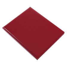 REALSYSTEM Standard, A4 S heti beosztású határidőnapló, Bordó határidőnapló