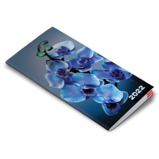 REALSYSTEM Zsebirka, fekvő zsebnaptár 1 hét/oldal, Orchidea naptár, kalendárium