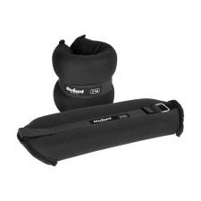 Rebel Active RBA-3500-2 - boka és csuklósúly készlet (2x2kg), fekete kézisúlyzó