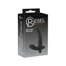 Rebel Naughty Finger - prosztata vibrátor (fekete) vibrátorok