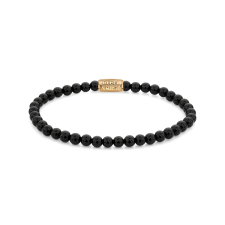 Rebel & Rose Bracelet Black Velvet RR-40108-G-S ladies, karkötő