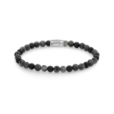 Rebel & Rose Bracelet Grey Rocks RR-60084-S-XS ladies, karkötő