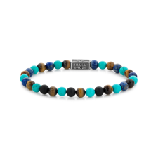 Rebel & Rose Bracelet Mix Turquoise 925 RR-6S006-S-M Unisex, karkötő