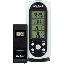 Rebel URZ3255-1 Bezdrátová meteorologická stanice s venkovním čidlem (5901890105057) időjárásjelző
