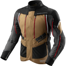 Rebelhorn Hardy 3.0 motoros kabát bézs-szürke-piros motoros kabát