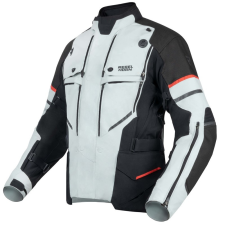 Rebelhorn Range motoros kabát szürke-fekete-piros motoros kabát