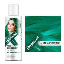 Rebellious Colour - Hajszínező Krém - Enchanted Forest 100ml hajfesték, színező