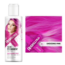 Rebellious Colour - Hajszínező Krém - Shocking Pink 100ml hajfesték, színező