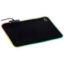  Rebeltec Slider M Egérpad - LED szegélyes egérpad (360 x 260 mm, szövet) egérpad