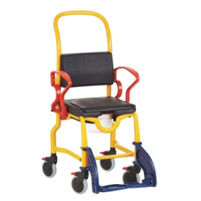  REBOTEC AUSBURG gyermek tusolószék 7,5 cm kerékkel gyógyászati segédeszköz