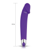  Rechargeable IJOY Silicone Dildo Purple