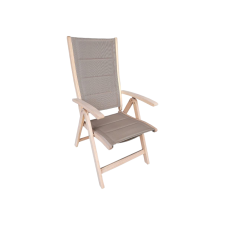 Reckmann Kerti Szék 70X57X112cm Fa Dönthető Összecsukható Magastámlás kerti bútor
