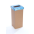 Recobin Szelektív hulladékgyűjtő, újrahasznosított, 60 l, RECOBIN "Office", kék