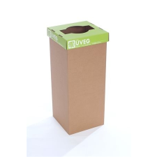 Recobin Szelektív hulladékgyűjtő, újrahasznosított, 60 l, RECOBIN &quot;Office&quot;, zöld szemetes