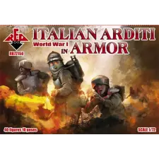  Red Box Italian Arditi in armor WWI 1:72 (RB72150) makett