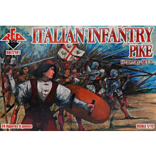  Red Box Italian infantry(Pike),16th century,set3 1:72 (RB72101) makett
