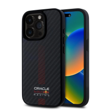Red Bull Carbon Powerbar MagSafe tok iPhone 15 Pro készülékhez fekete (902877) tok és táska