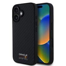 Red Bull Carbon Shiny Logo MagSafe tok iPhone 16 készülékhez fekete tok és táska